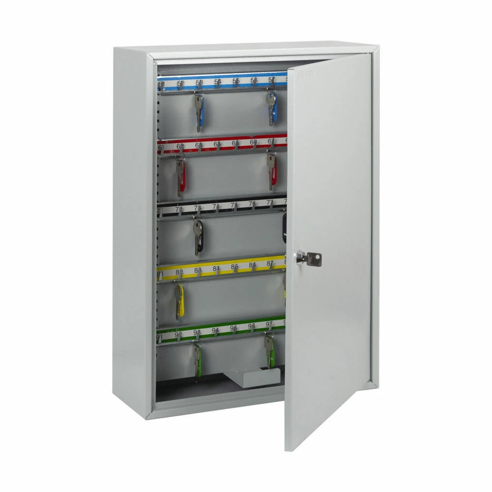 Coffre-fort électronique 23 X 17 X 17 Cm Coffre-fort Mural Avec 2 Clés Et Vis De Fixation Gris