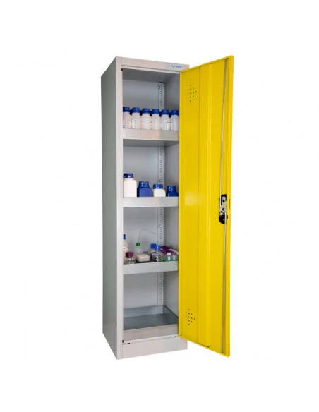 armoire-produits-chimique_Armoire De Sécurité Haute 1 Porte Jaune - AZ150_thumbnail_2