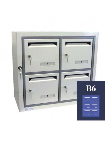 boites-aux-lettres-interieures-Boite Aux Lettres Gamma 34 Module B6 Ouverture Ptt-1