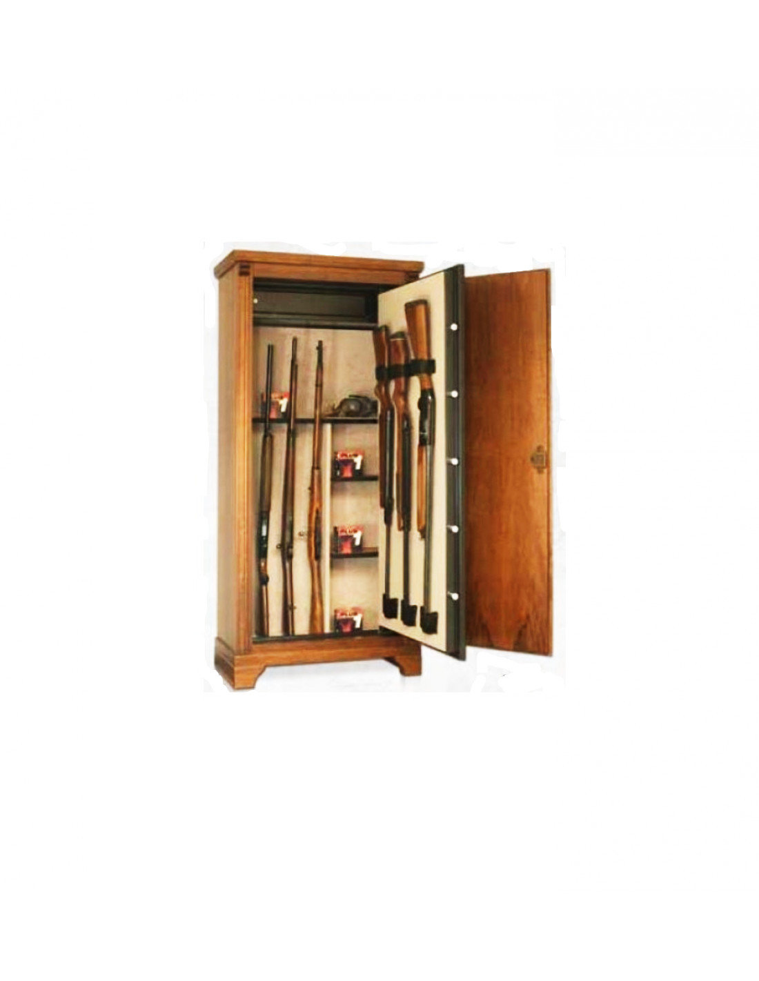 Armoire À Fusils Infac Meuble Bois Capital14E 11 Armes