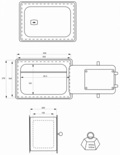coffre-fort-encastrable-de-securite-Coffre Fort À Emmurer... 2