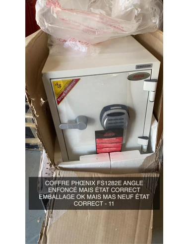 coffre-fort-d-occasion-Coffre Fort Occasion Ignifuge Titan Fs1282e Avec Serrure Electronique-1