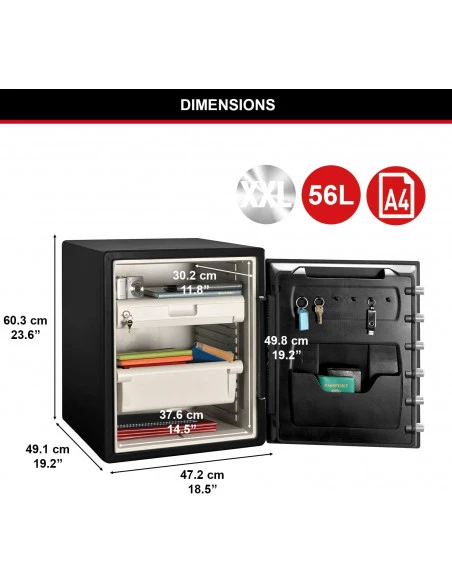 coffre-fort-ignifuge-2h_Coffre Fort De Sécurité Avec Double Verrouillage Masterlock Format Xxl Ltw205gyc_thumbnail_4