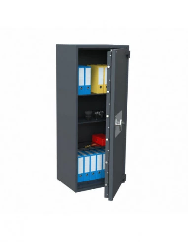 armoire-ignifuge-Armoire Forte Ignifuge Salvus Milano 10 Serrure À Clé Classe 2-1
