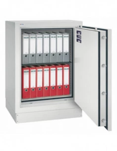 Armoire Forte Ignifuge Sistec SDS 117-2 S120P Serrure À Clé Classe 1