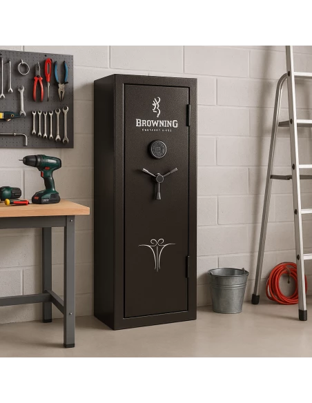 armoire-forte-fusils_Armoire À Fusils Browning Defender 12 Armes Serrure Électronique_thumbnail_2