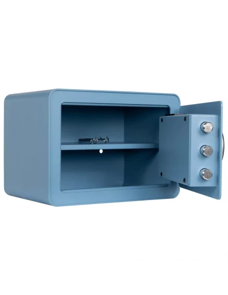 meuble-coffre-fort_Coffre Fort Pour Meuble Rottner Vintage Bleu Serrure Biométrique_thumbnail_2