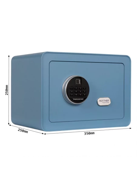 meuble-coffre-fort_Coffre Fort Pour Meuble Rottner Vintage Bleu Serrure Biométrique_thumbnail_5