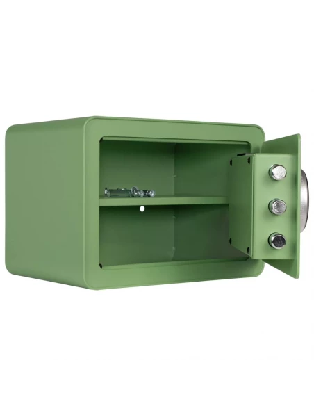 meuble-coffre-fort_Coffre Fort Pour Meuble Rottner Vintage Vert Serrure Biométrique_thumbnail_3