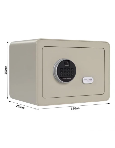 meuble-coffre-fort_Coffre Fort Pour Meuble Rottner Vintage Gris Serrure Biométrique_thumbnail_6