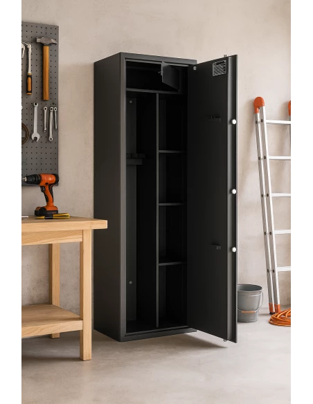 armoire-forte-fusils_Armoire 5 Fusils Format Classe A Wf 145 Kombi Serrure Électronique_thumbnail_2