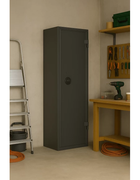 armoire-forte-fusils_Armoire 5 Fusils Format Classe S1 Wf 145 Kombi Serrure À Clé_thumbnail_2