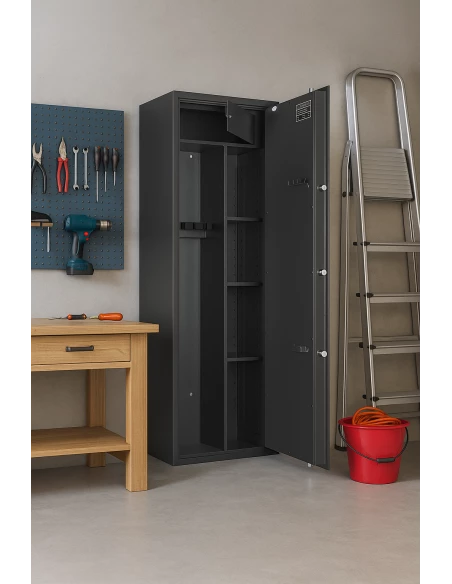 armoire-forte-fusils_Armoire 5 Fusils Format Classe S1 Wf 145 Kombi Serrure Électronique_thumbnail_2