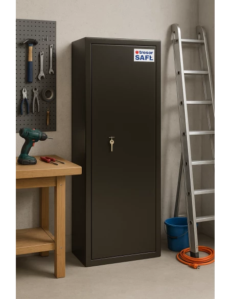 armoire-10-fusils_Armoire À Fusils Tresorsafe 12 Armes Serrure À Clés_thumbnail_4