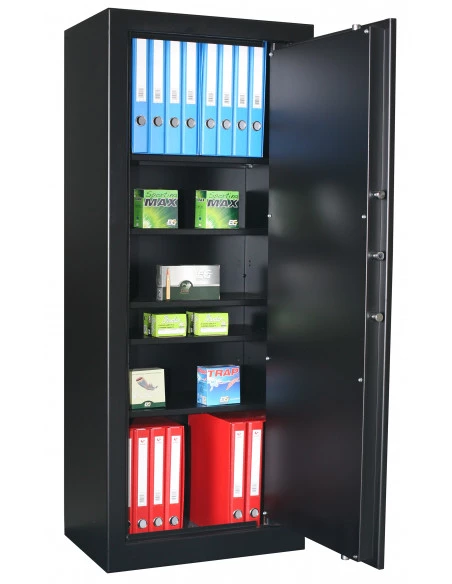 armoire-de-securite_Armoire Forte Infac 5 Étagères Amovibles C20S - Grand Modéle Serrure à Clé_thumbnail_2