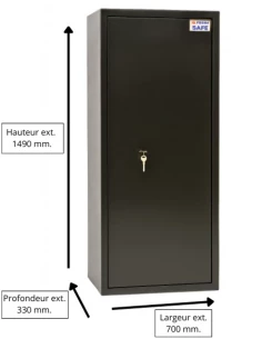 armoire-10-fusils-Armoire à Fusils 12 armes avec USPs 2