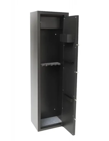coffre-fort-d-occasion-Armoire À Fusils Occasion Tresorsafe 6 Armes Serrure À Clés-1