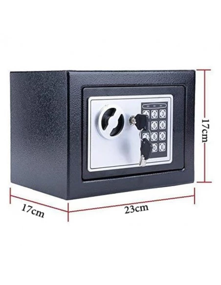 mini-coffre-fort_Coffre Fort Tresorsafe Pour Maison & Bureau T17E Serrure électronique avec clés de secours_thumbnail_3