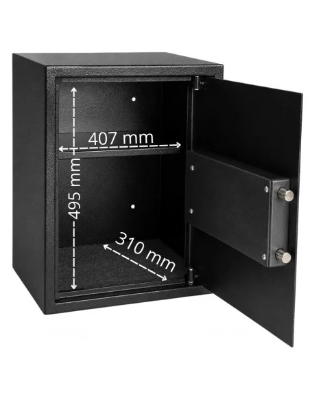coffre-de-securite_Coffre Fort Tresorsafe Pour Maison & Bureau T50ED Serrure électronique avec clés de secours_thumbnail_5