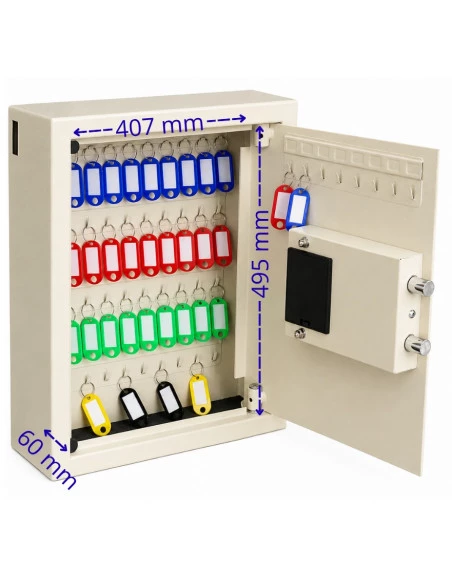 coffre-fort-pour-cle_Coffre À Clés Tresorsafe E48K Avec Fente De Dépôt  Serrure électronique avec clés de secours_thumbnail_4