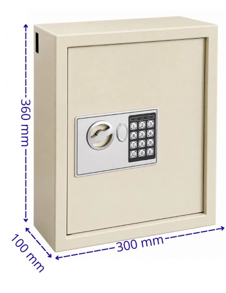 coffre-fort-pour-cle_Coffre À Clés Tresorsafe E48K Avec Fente De Dépôt  Serrure électronique avec clés de secours_thumbnail_3