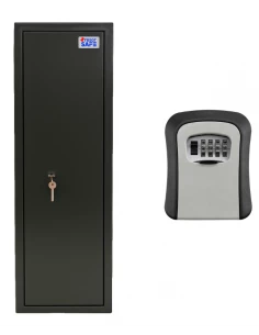 armoire-1-9-fusils-Pack Armoire 7 Armes TresorSafe + Boîte à Clés KeyBox 2
