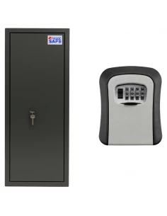 armoire-10-fusils-Pack Armoire 10 Armes TresorSafe + Boîte à Clés KeyBox en maison 2