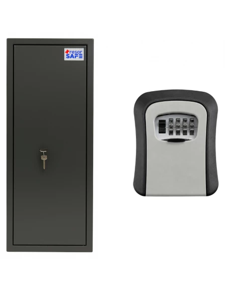 armoire-10-fusils_Pack Sécurité Chasse & Tir : Armoire 10 Armes TresorSafe + Boîte à Clés KeyBox_thumbnail_2