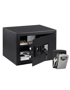 coffre-fort-maison-Pack Sérénité & Gestion d'Accès : Coffre-Fort Hartmann Tresore HES30 (33L) + Boîte à Clés AK1B 2