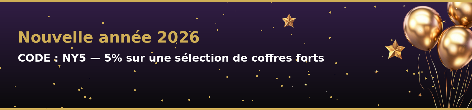 Promotions Coffres Forts